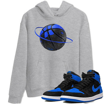 Air Jordan 1 Royal Reimagined shirt to match jordans Basketball Planet sneaker tees AJ1 OG HIGH Royal Reimagined SNRT Sneaker Release Tees Unisex Heather Grey 1 T-Shirt