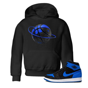 Air Jordan 1 Royal Reimagined shirt to match jordans Basketball Planet sneaker tees AJ1 OG HIGH Royal Reimagined SNRT Sneaker Release Tees Baby Toddler Black 1 T-Shirt