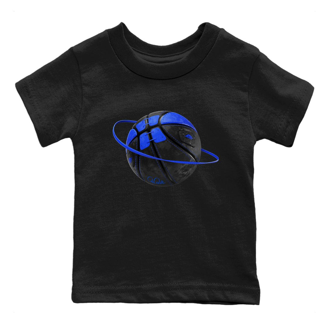 Air Jordan 1 Royal Reimagined shirt to match jordans Basketball Planet sneaker tees AJ1 OG HIGH Royal Reimagined SNRT Sneaker Release Tees Baby Toddler Black 2 T-Shirt