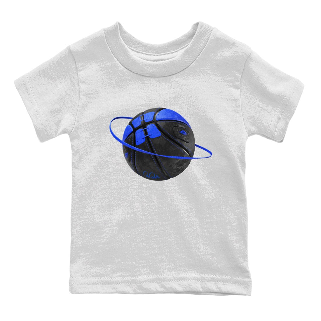 Air Jordan 1 Royal Reimagined shirt to match jordans Basketball Planet sneaker tees AJ1 OG HIGH Royal Reimagined SNRT Sneaker Release Tees Baby Toddler White 2 T-Shirt