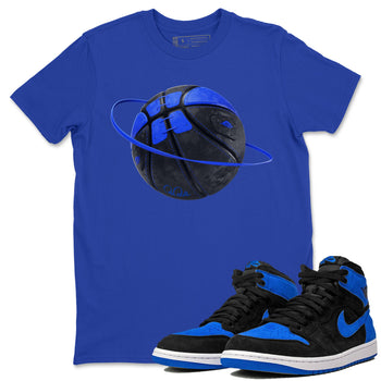 Air Jordan 1 Royal Reimagined shirt to match jordans Basketball Planet sneaker tees AJ1 OG HIGH Royal Reimagined SNRT Sneaker Release Tees Unisex Royal Blue 1 T-Shirt