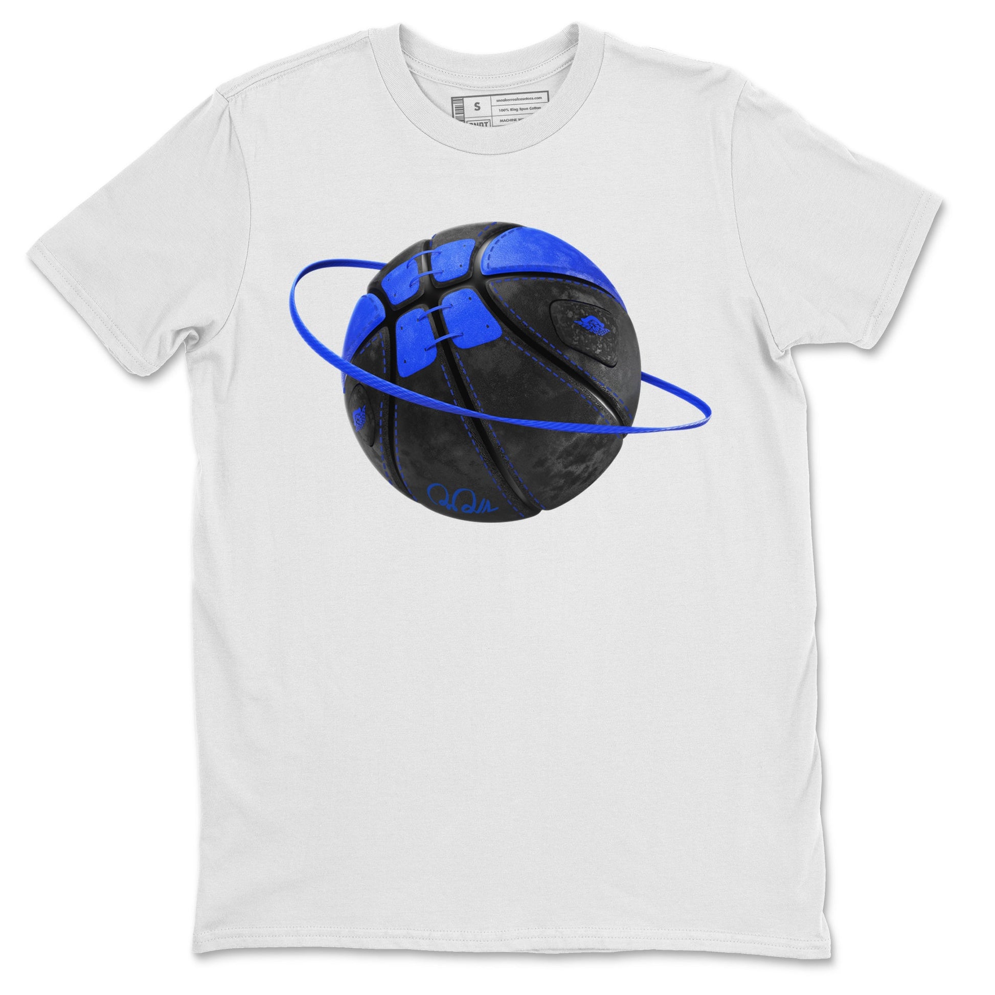Air Jordan 1 Royal Reimagined shirt to match jordans Basketball Planet sneaker tees AJ1 OG HIGH Royal Reimagined SNRT Sneaker Release Tees Unisex White 2 T-Shirt