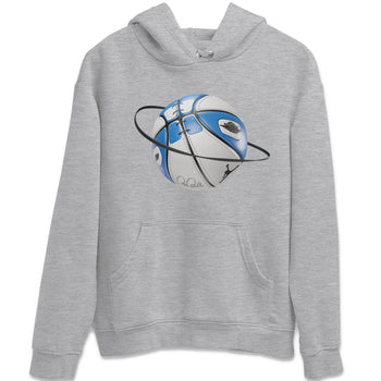 Air Jordan 1 Travis Scott Fragment Sneaker Match Tees Basketball Planet Sneaker Tees AJ1 OG High Travis Scott Fragment Sneaker Release Tees Unisex Shirts Heather Grey 2