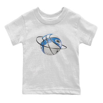 Air Jordan 1 Travis Scott Fragment Sneaker Match Tees Basketball Planet Sneaker Tees AJ1 OG High Travis Scott Fragment Sneaker Release Tees Kids Shirts White 2