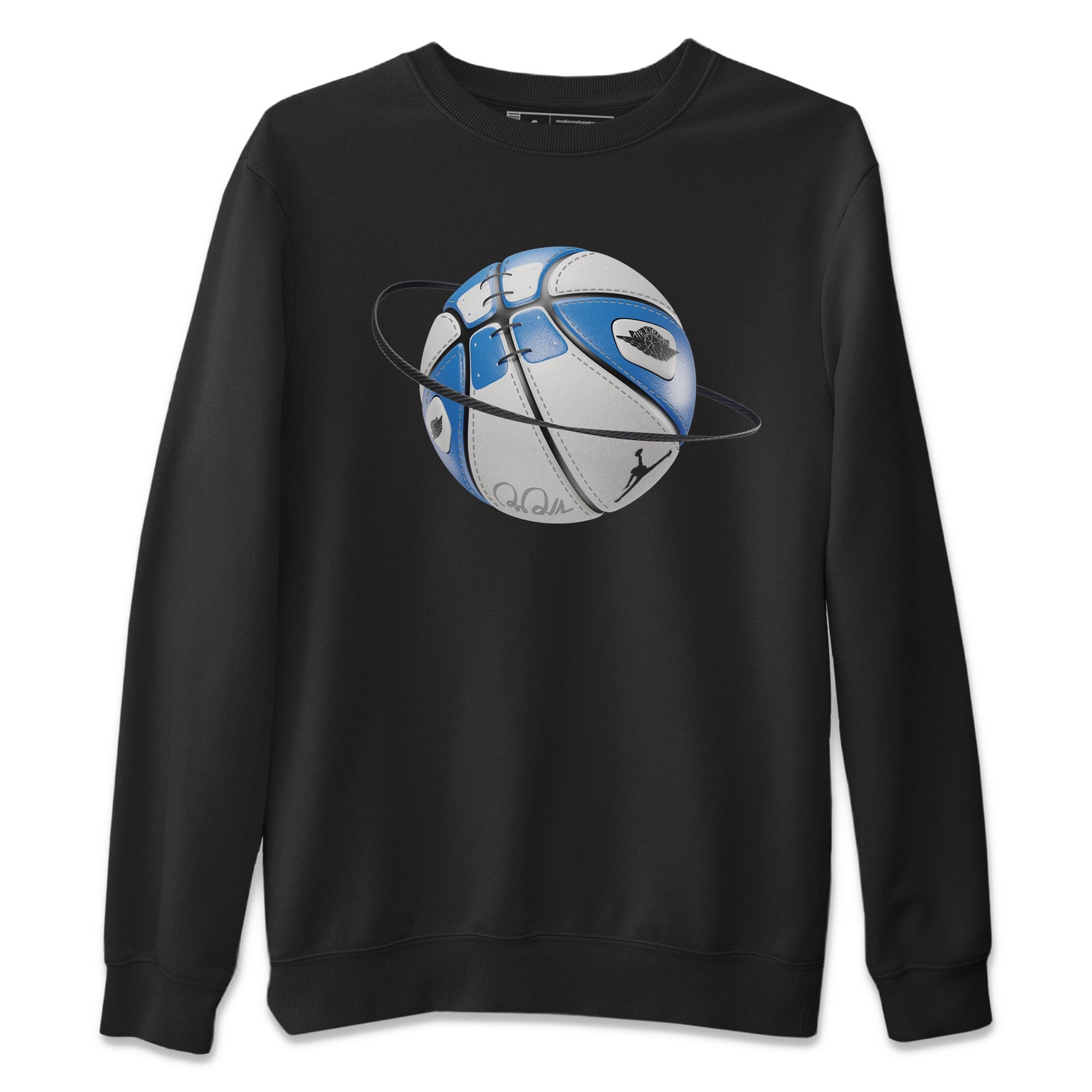 Air Jordan 1 Travis Scott Fragment Sneaker Match Tees Basketball Planet Sneaker Tees AJ1 OG High Travis Scott Fragment Sneaker Release Tees Unisex Shirts Black 2