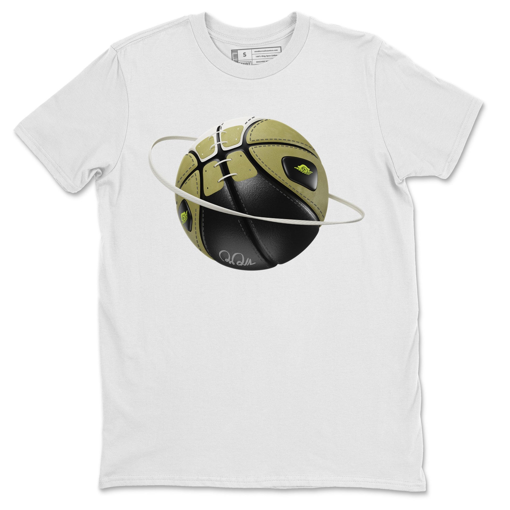 Air Jordan 1 Travis Scott Golf, Basketball Planet Crop T-Shirt