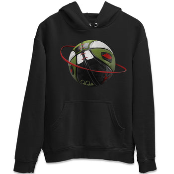 Air Jordan 1 Travis Scott Olive Sneaker Match Tees Basketball Planet Sneaker Tees AJ1 OG Travis Scott Olive Sneaker Release Tees Unisex Shirts Black 2