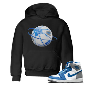 Jordan 1 True Blue Sneaker Match Tees Basketball Planet Sneaker Tees Jordan 1 True Blue Sneaker Release Tees Kids Shirts