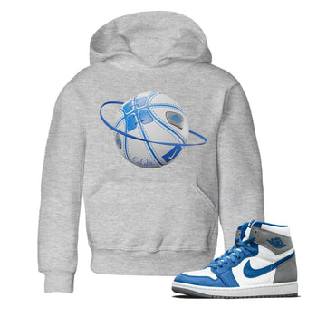 Jordan 1 True Blue Sneaker Match Tees Basketball Planet Sneaker Tees Jordan 1 True Blue Sneaker Release Tees Kids Shirts