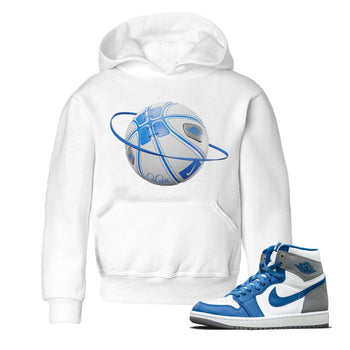 Jordan 1 True Blue Sneaker Match Tees Basketball Planet Sneaker Tees Jordan 1 True Blue Sneaker Release Tees Kids Shirts