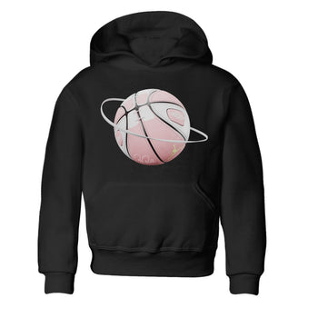AJ1 Retro High OG Washed Pink Sneaker Match Tees Basketball Planet Sneaker Tees AJ1 Retro High OG Washed Pink Sneaker Release Tees Kids Shirts Black 2