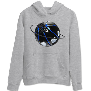Air Jordan 11 Space shirt to match jordans Basketball Planet sneaker tees AJ11 Black and Varsity Royal SNRT Sneaker Release Tees unisex cotton Heather Grey 2 crew neck shirt