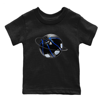Air Jordan 11 Space shirt to match jordans Basketball Planet sneaker tees AJ11 Black and Varsity Royal SNRT sneaker release tees baby toddler Black 2 cotton Shirt