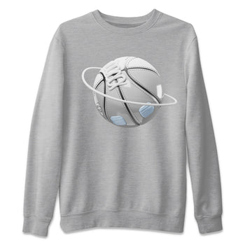 Air Jordan 11 White Cement Sneaker Match Tees Basketball Planet Sneaker Tees Air Jordan 11 Cement Grey Sneaker Release Tees Unisex Shirts Heather Grey 2