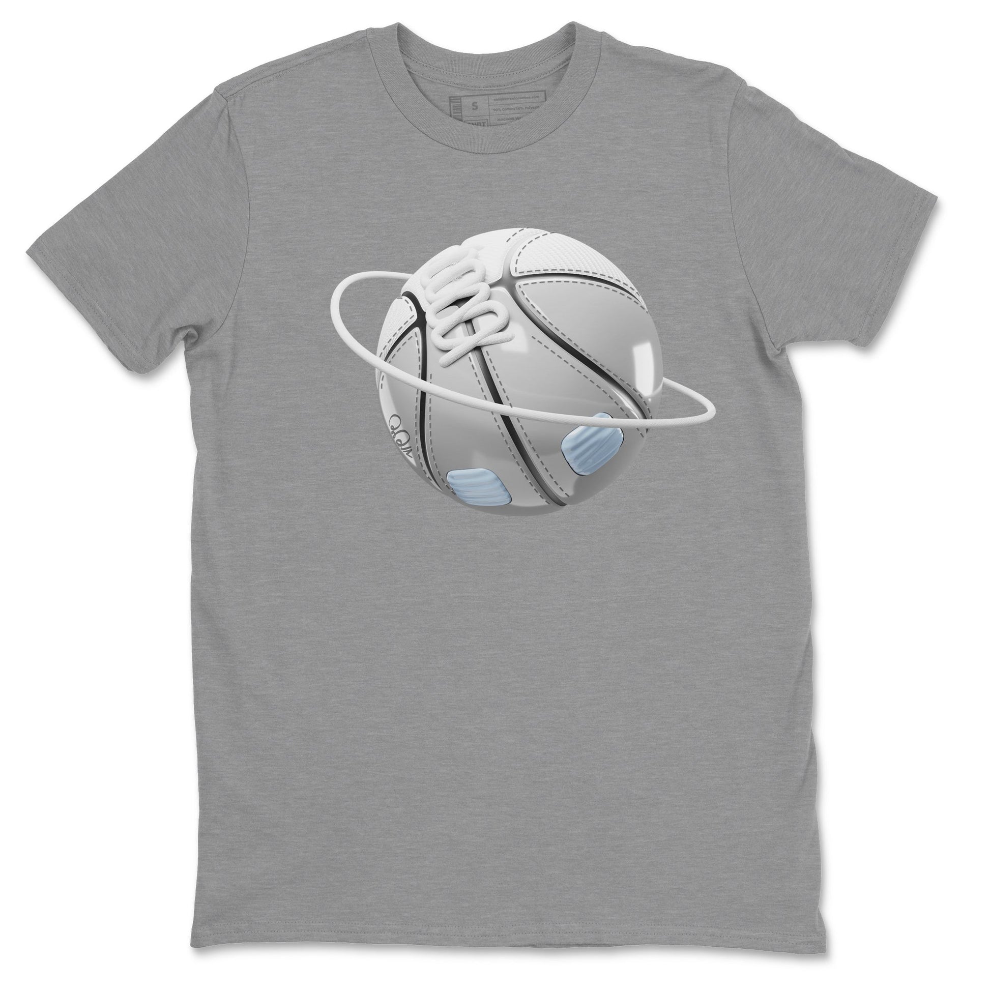 Air Jordan 11 White Cement Sneaker Match Tees Basketball Planet Sneaker Tees Air Jordan 11 Cement Grey Sneaker Release Tees Unisex Shirts Heather Grey 2