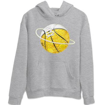 Air Jordan 11 Yellow Python Sneaker Match Tees Basketball Planet Sneaker Tees AJ11 Yellow Python Sneaker Release Tees Unisex Shirts Heather Grey 2