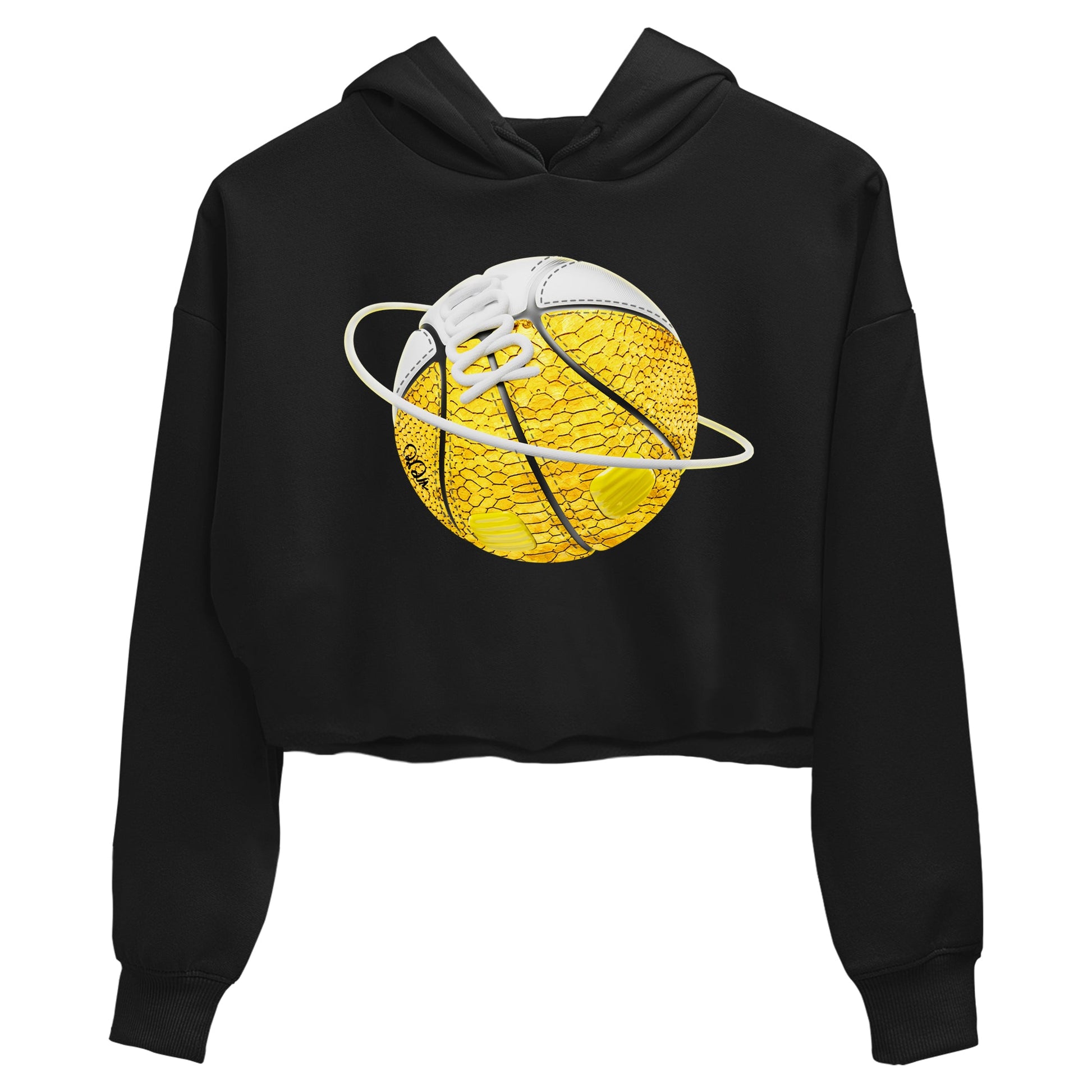 Air Jordan 11 Yellow Python Sneaker Match Tees Basketball Planet Sneaker Tees AJ11 Yellow Python Sneaker Release Tees Women's Shirts Black 2