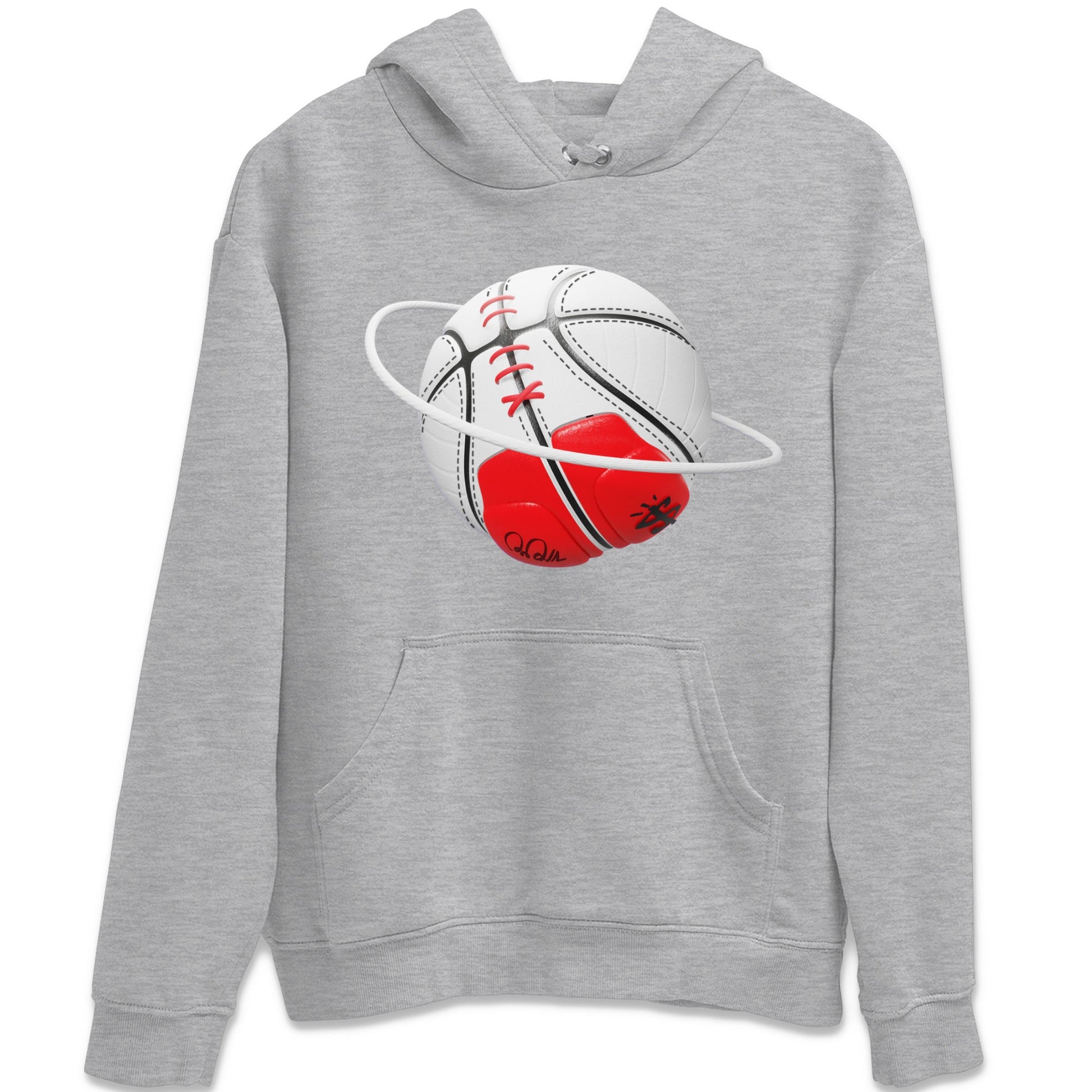 Air Jordan 12 Cherry Sneaker Match Tees Basketball Planet Sneaker Tees AJ12 Cherry Sneaker Release Tees Unisex Shirts Heather Grey 2