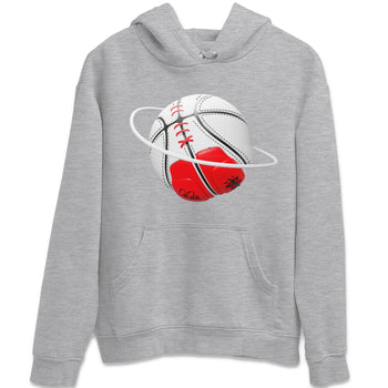Air Jordan 12 Cherry Sneaker Match Tees Basketball Planet Sneaker Tees AJ12 Cherry Sneaker Release Tees Unisex Shirts Heather Grey 2