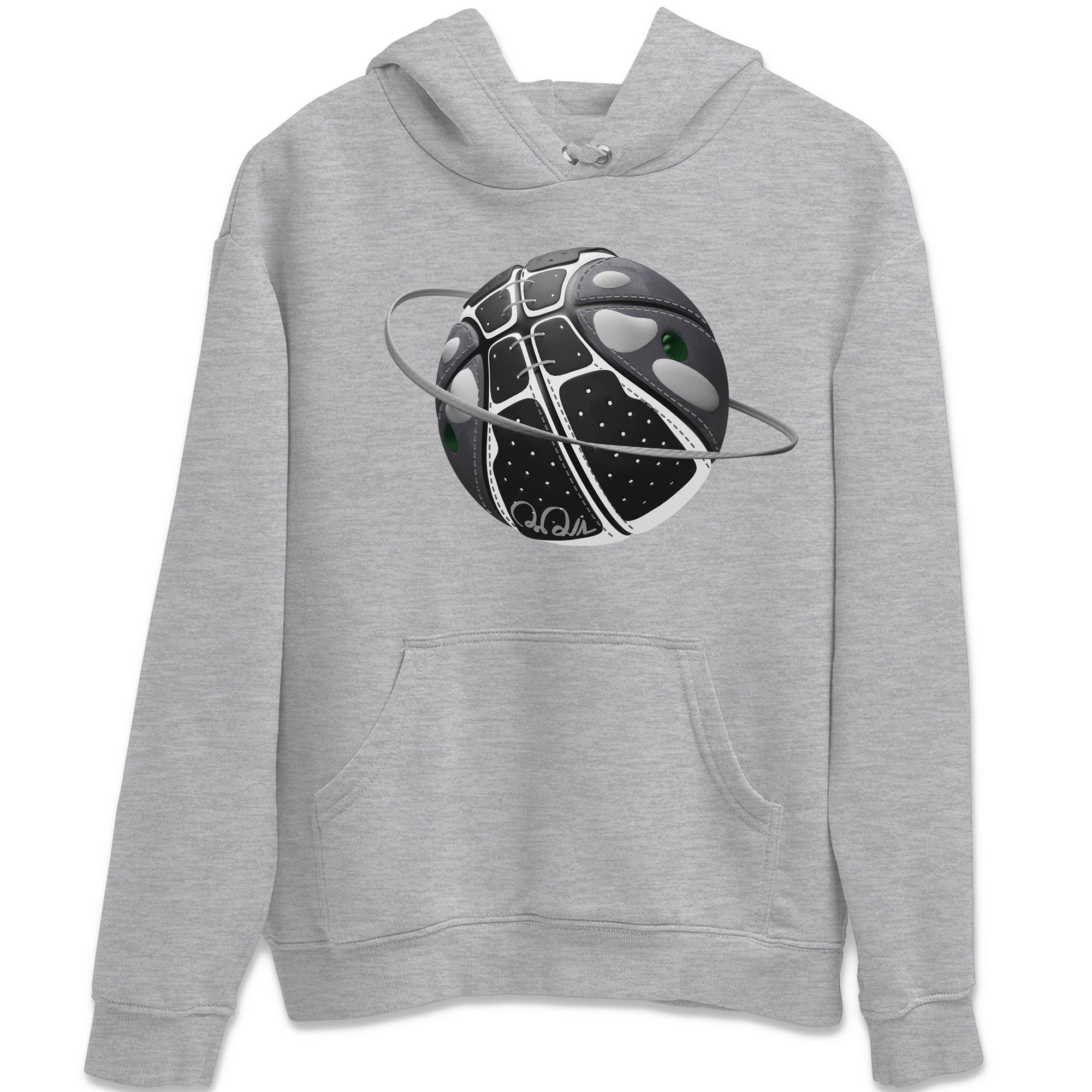 Air Jordan 13 Black Flint Sneaker Match Tees Basketball Planet Sneaker Tees AJ13 Retro Black Flint Sneaker Release Tees Unisex Shirts Heather Grey 2
