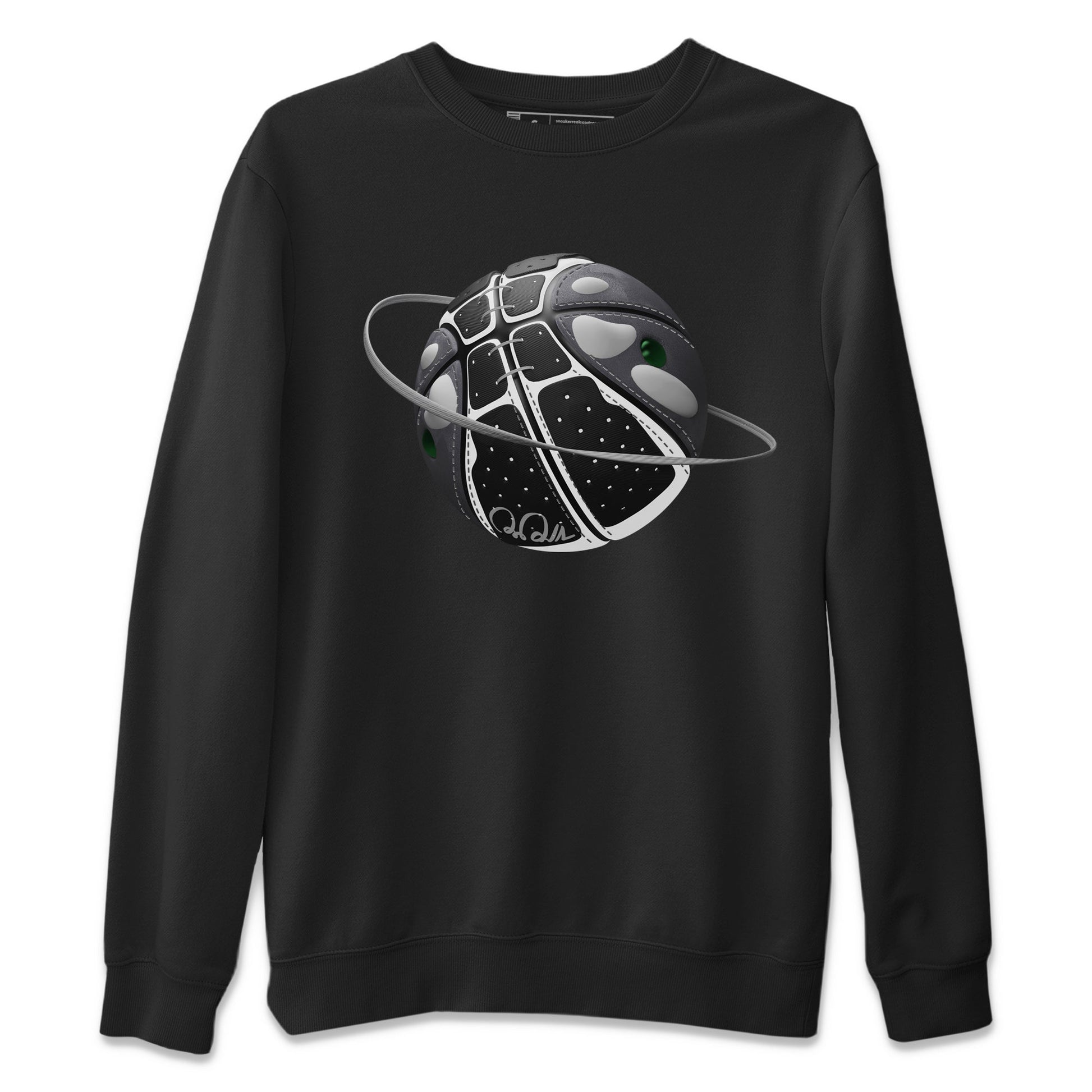 Air Jordan 13 Black Flint Sneaker Match Tees Basketball Planet Sneaker Tees AJ13 Retro Black Flint Sneaker Release Tees Unisex Shirts Black 2