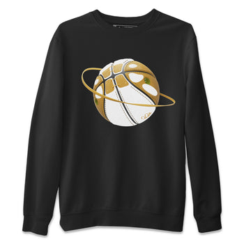 Air Jordan 13 Wheat Sneaker Match Tees Basketball Planet Sneaker Tees AJ13 Wheat Sneaker Release Tees Unisex Shirts Black 2