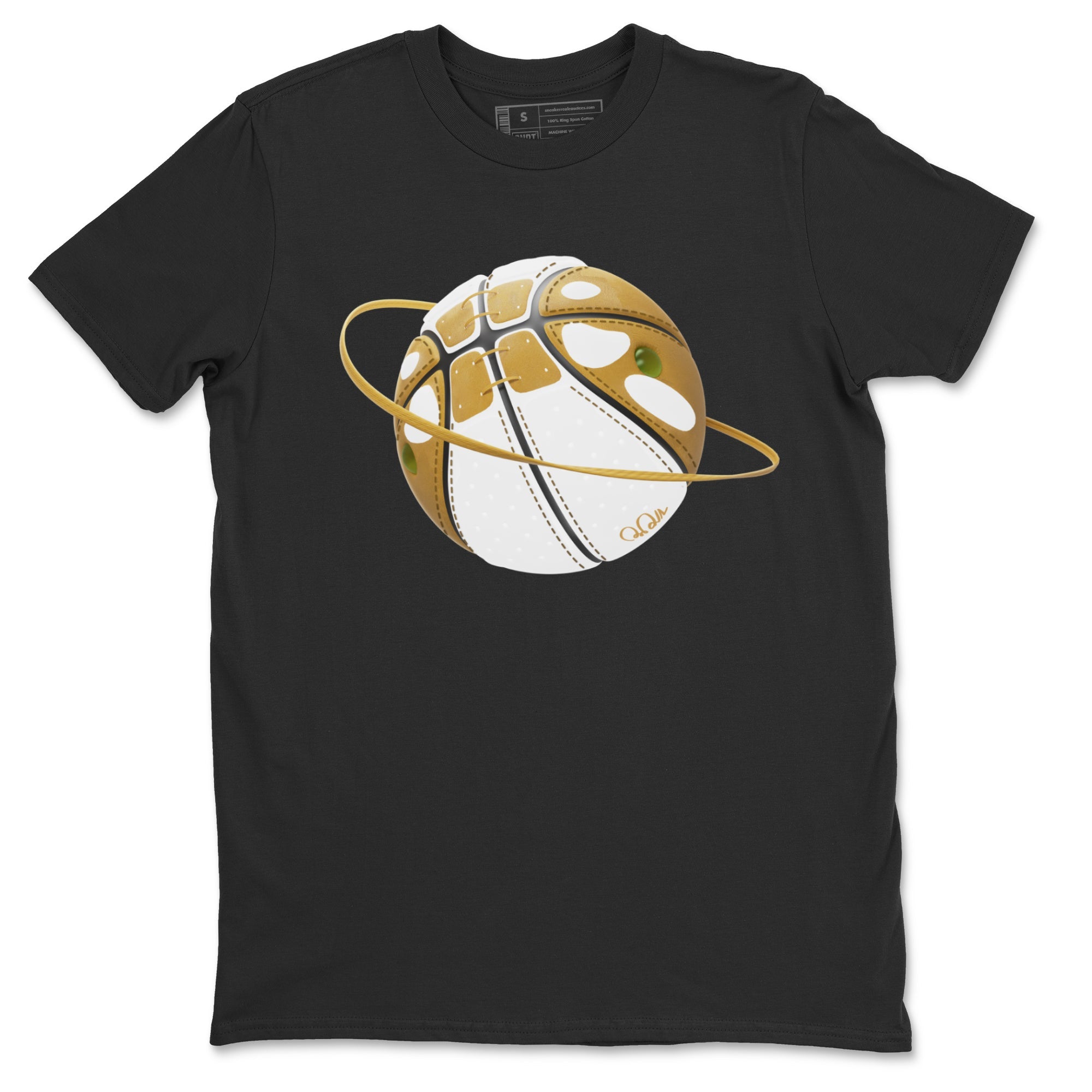 Air Jordan 13 Wheat Sneaker Match Tees Basketball Planet Sneaker Tees AJ13 Wheat Sneaker Release Tees Unisex Shirts Black 2