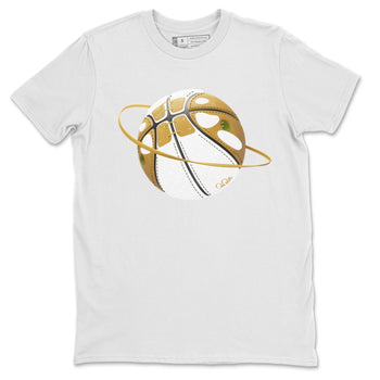Air Jordan 13 Wheat Sneaker Match Tees Basketball Planet Sneaker Tees AJ13 Wheat Sneaker Release Tees Unisex Shirts White 2