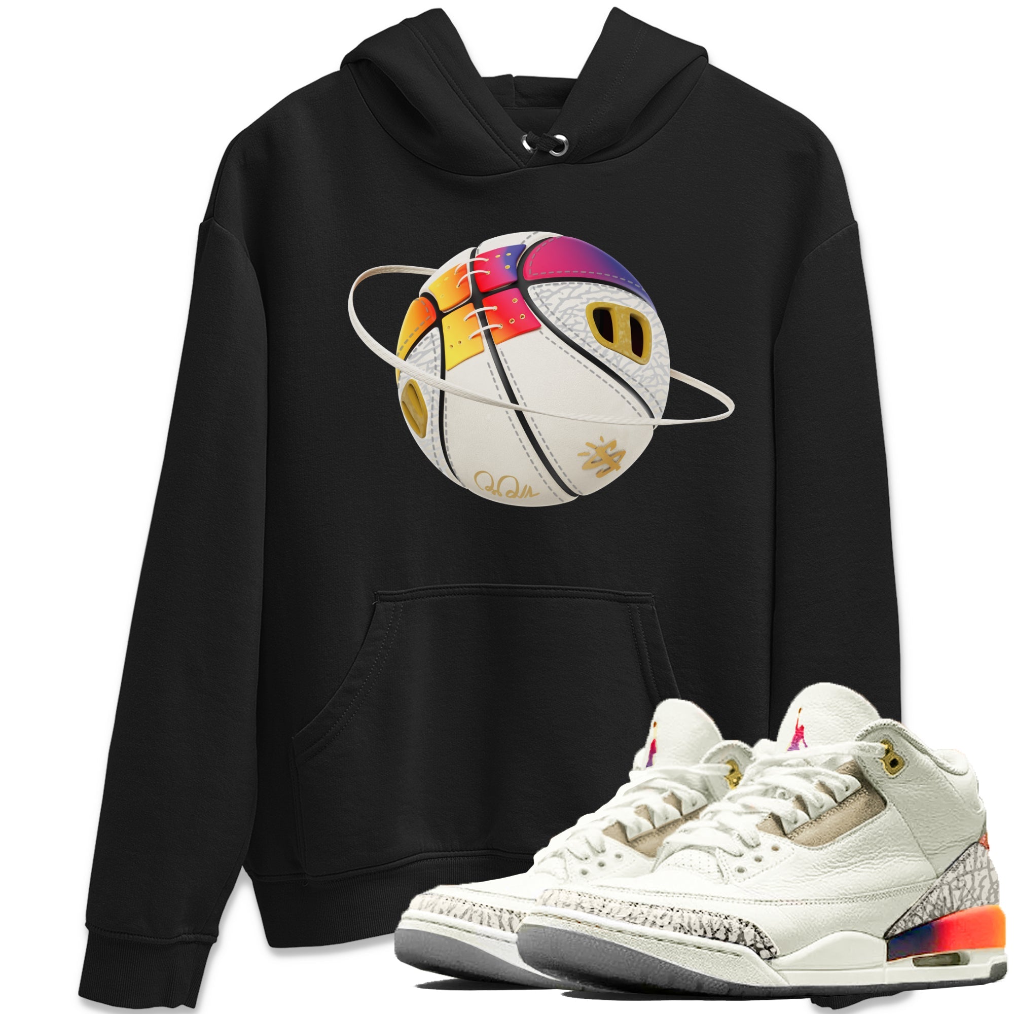Air Jordan 3 J Balvin shirt to match jordans Basketball Planet sneaker tees AJ3 Balvin  SNRT Sneaker Release Tees LGBTQ Gay Pride T-Shirt Unisex Black 1 T-Shirt