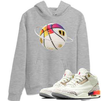 Air Jordan 3 J Balvin shirt to match jordans Basketball Planet sneaker tees AJ3 Balvin  SNRT Sneaker Release Tees LGBTQ Gay Pride T-Shirt Unisex Heather Grey 1 T-Shirt