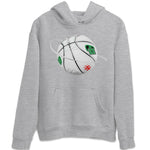 Air Jordan 3 Lucky Green Sneaker Match Tees Basketball Planet Sneaker Tees AJ3 Lucky Green Sneaker Release Tees Unisex Shirts Heather Grey 2