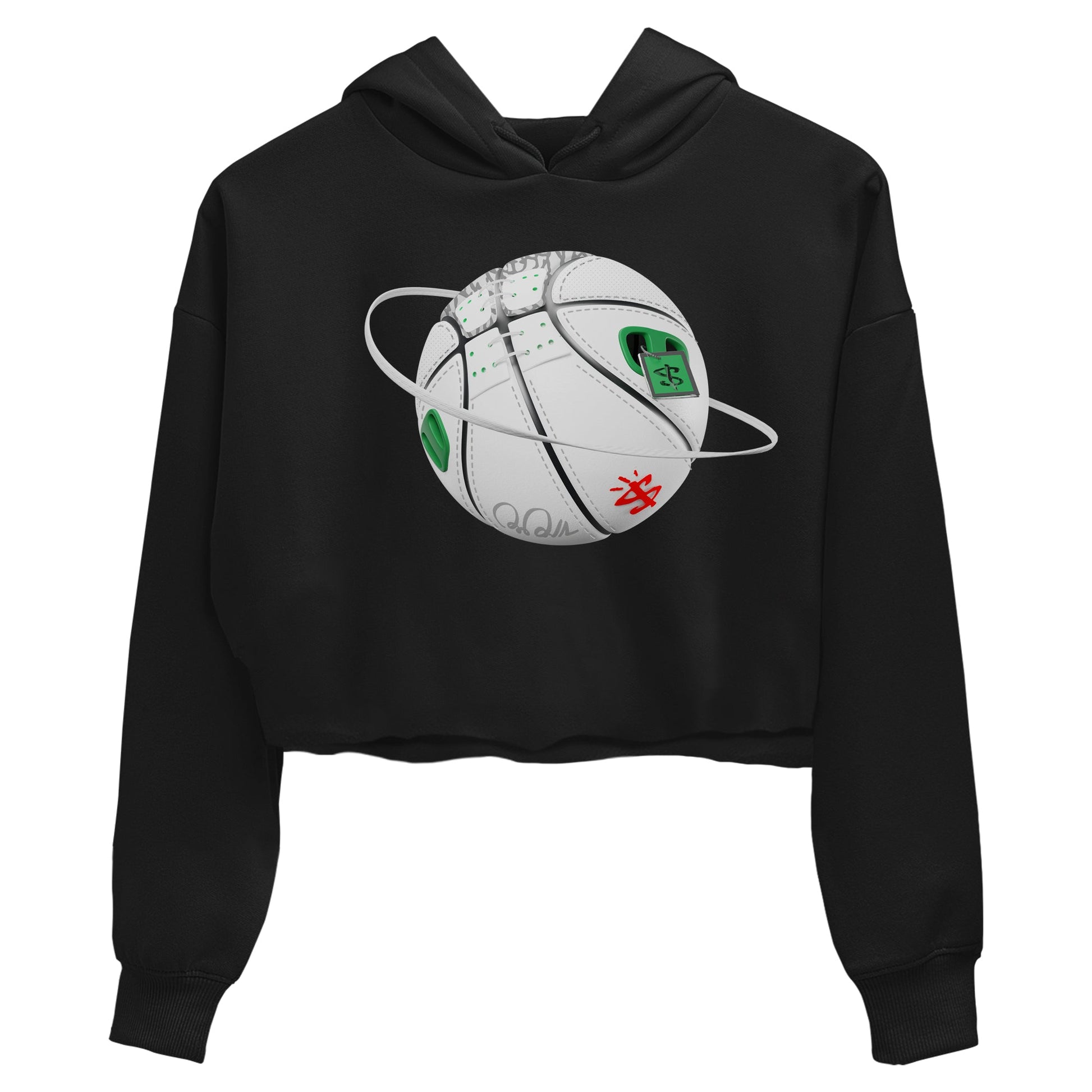 Air Jordan 3 Lucky Green Sneaker Match Tees Basketball Planet Sneaker Tees AJ3 Lucky Green Sneaker Release Tees Women's Shirts Black 2
