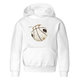 Air Jordan 3 Palomino Sneaker Match Tees Basketball Planet Sneaker Tees AJ3 Palomino Sneaker Release Tees Kids Shirts White 2