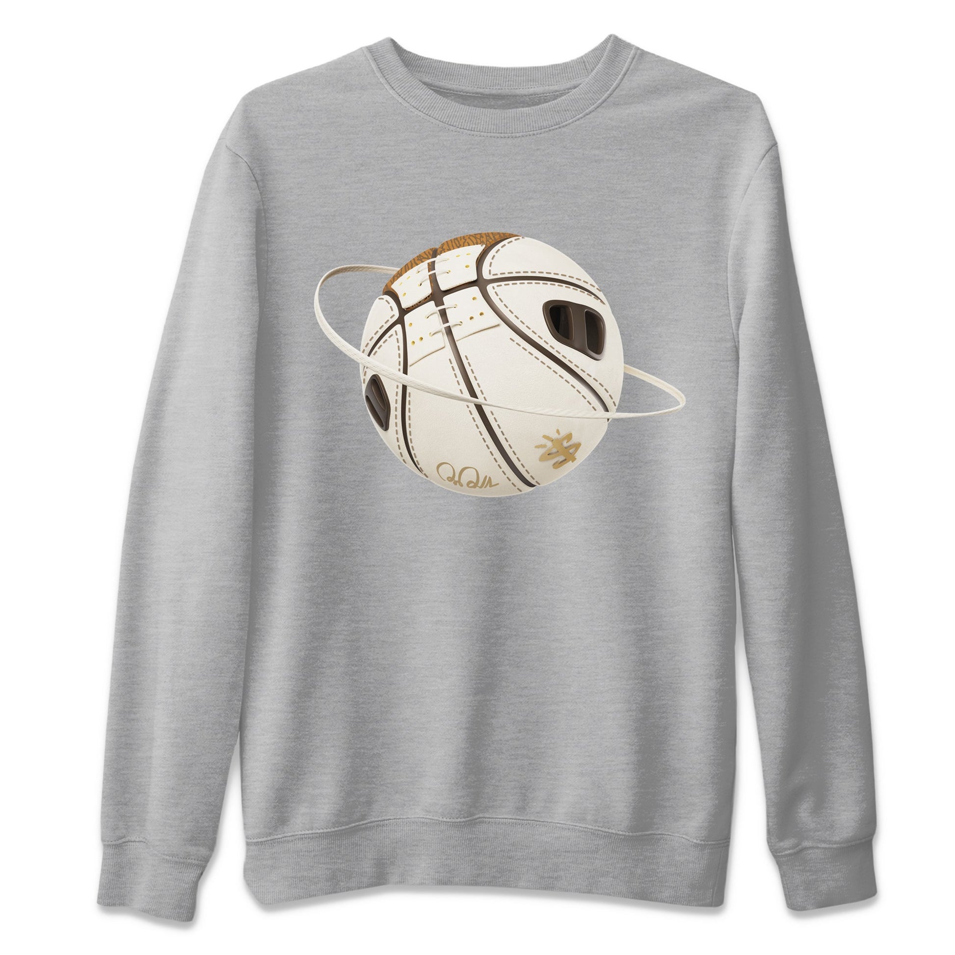 Air Jordan 3 Palomino Sneaker Match Tees Basketball Planet Sneaker Tees AJ3 Palomino Sneaker Release Tees Unisex Shirts Heather Grey 2