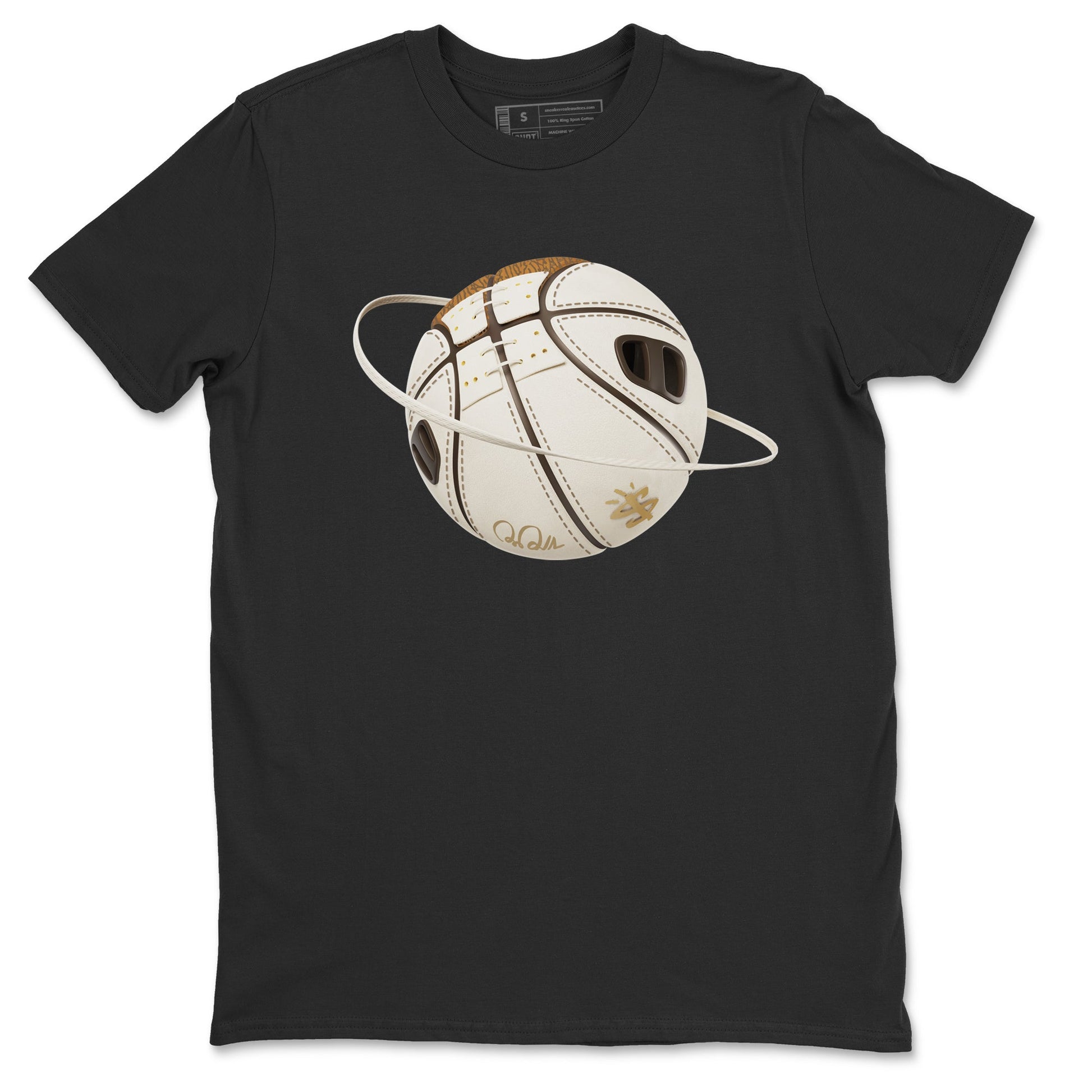 Air Jordan 3 Palomino Sneaker Match Tees Basketball Planet Sneaker Tees AJ3 Palomino Sneaker Release Tees Unisex Shirts Black 2