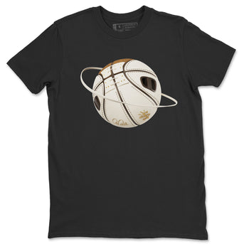 Air Jordan 3 Palomino Sneaker Match Tees Basketball Planet Sneaker Tees AJ3 Palomino Sneaker Release Tees Unisex Shirts Black 2