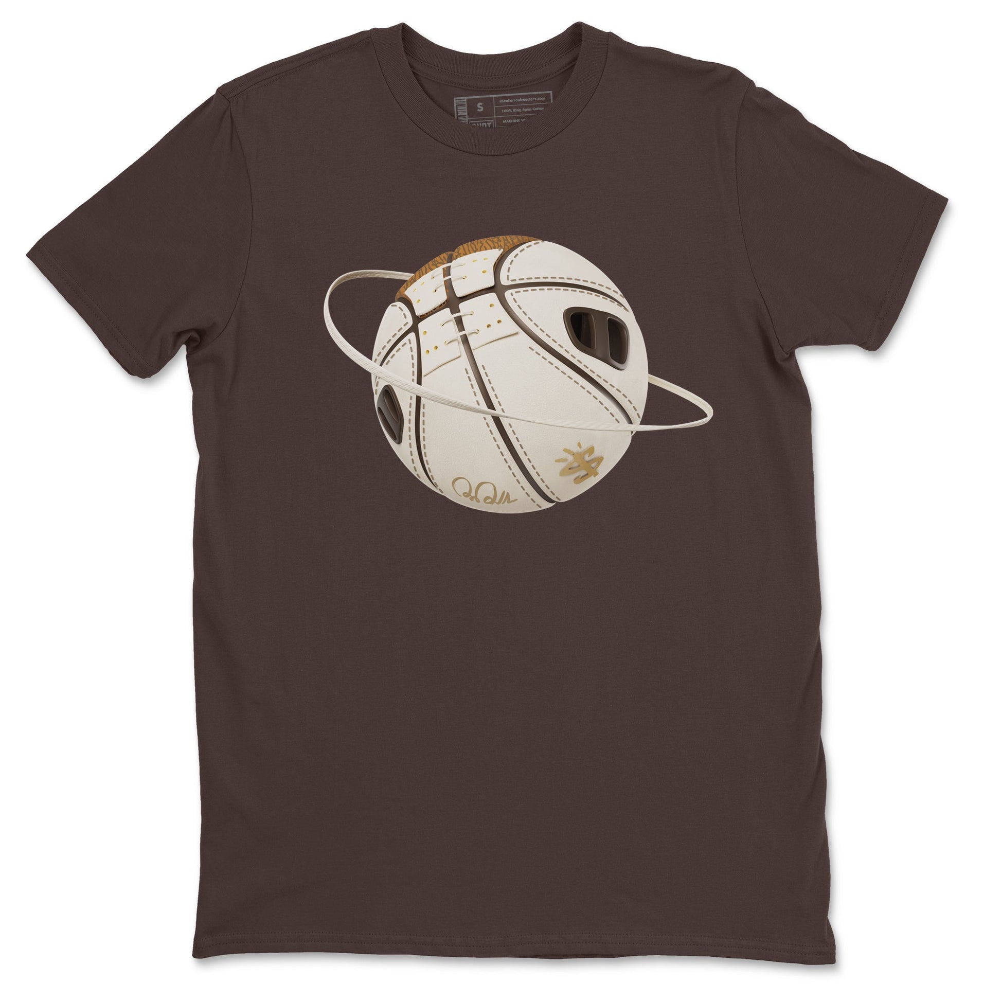 Air Jordan 3 Palomino Sneaker Match Tees Basketball Planet Sneaker Tees AJ3 Palomino Sneaker Release Tees Unisex Shirts Dark Chocolate 2