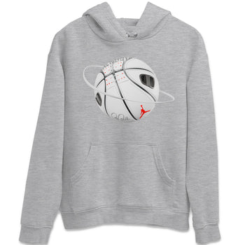 Air Jordan 3 White Cement Sneaker Match Tees Basketball Planet Sneaker Tees AJ3 White Cement Sneaker Release Tees Unisex Shirts Heather Grey 2