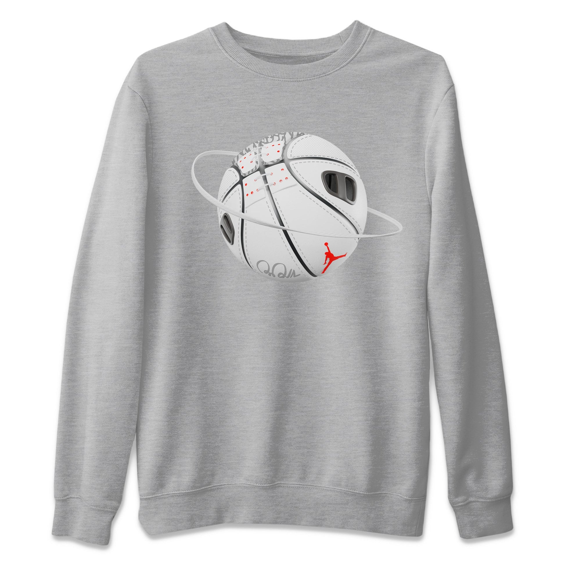 Air Jordan 3 White Cement Sneaker Match Tees Basketball Planet Sneaker Tees AJ3 White Cement Sneaker Release Tees Unisex Shirts Black 2