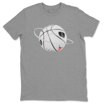 Air Jordan 3 White Cement Sneaker Match Tees Basketball Planet Sneaker Tees AJ3 White Cement Sneaker Release Tees Unisex Shirts Black 2