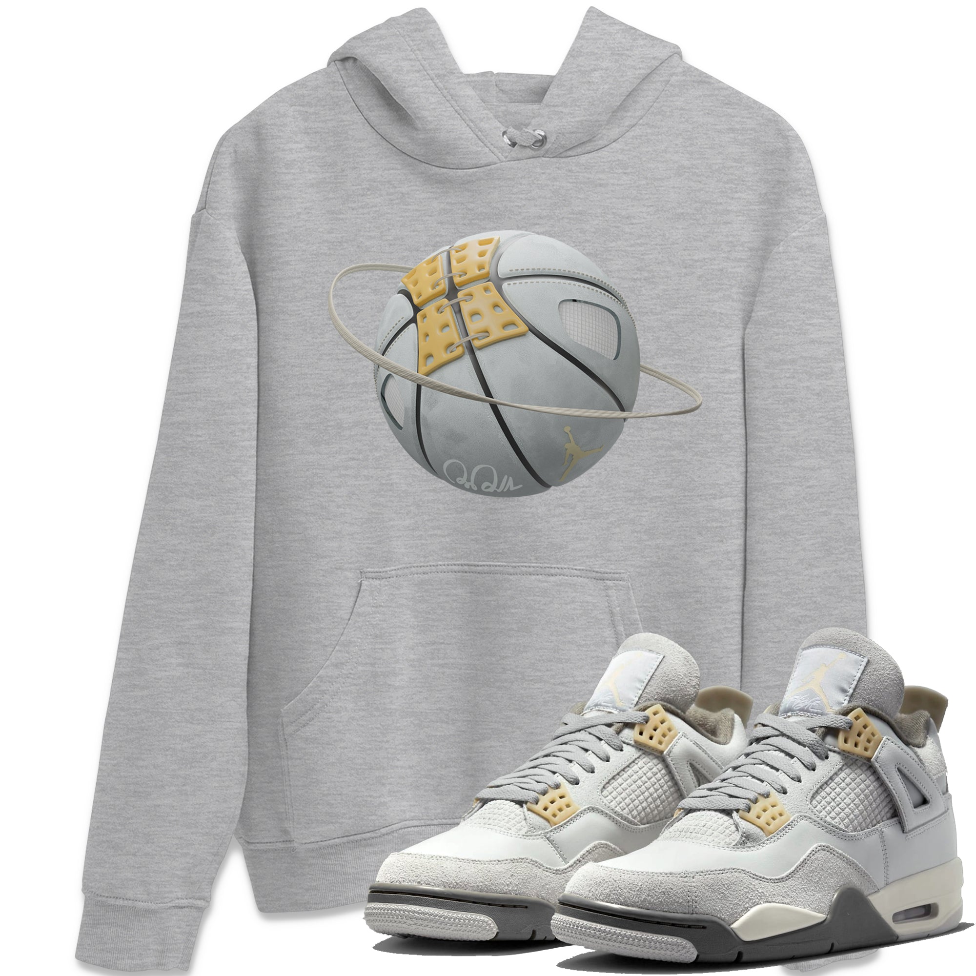 Jordan 4 Craft Sneaker Match Tees Basketball Planet Sneaker Tees Jordan 4 Craft Sneaker Release Tees Unisex Shirts