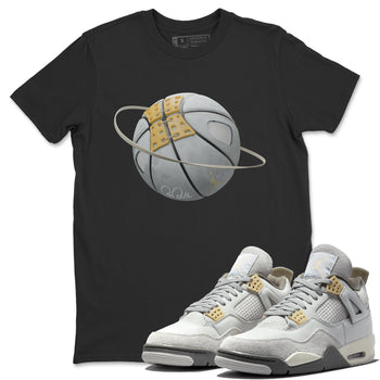 Jordan 4 Craft Sneaker Match Tees Basketball Planet Sneaker Tees Jordan 4 Craft Sneaker Release Tees Unisex Shirts