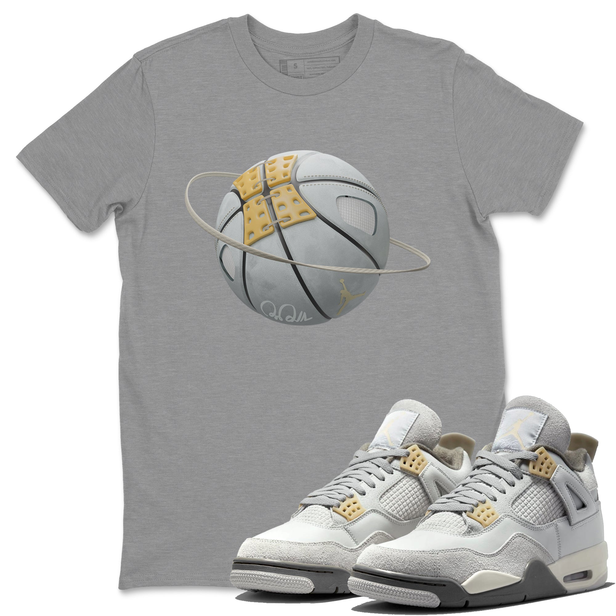 Jordan 4 Craft Sneaker Match Tees Basketball Planet Sneaker Tees Jordan 4 Craft Sneaker Release Tees Unisex Shirts
