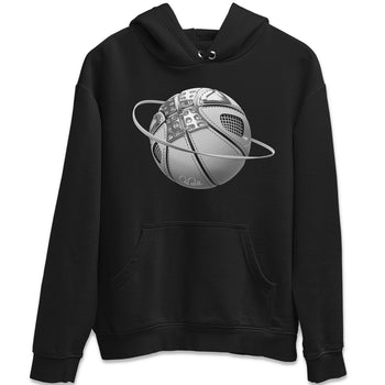 Air Jordan 4 Light Iron Ore shirt to match jordans Basketball Planet sneaker tees AJ4 Frozen Moments SNRT Sneaker Release Tees Unisex Black 2 T-Shirt