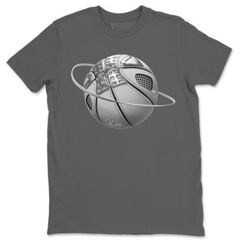 Air Jordan 4 Light Iron Ore shirt to match jordans Basketball Planet sneaker tees AJ4 Frozen Moments SNRT Sneaker Release Tees Unisex Cool Grey 2 T-Shirt