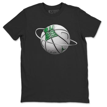 Jordan 4 Pine Green SB Sneaker Match Tees Basketball Planet Sneaker Tees AJ4 Pine Green SB Sneaker Tees Sneaker Release Shirts Unisex Shirts Black 2