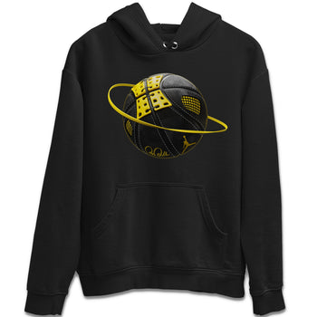 Air Jordan 4 Thunder Sneaker Match Tees Basketball Planet Sneaker Tees AJ4 Thunder Jumpman Sneaker Release Tees Unisex Shirts Black 2