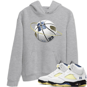Air Jordan 5 A Ma Maniere x Photon Dust shirt to match jordans Basketball Planet sneaker tees Jordan 5 A Ma Maniere "Dawn" SNRT Sneaker Release Tees Unisex Heather Grey 1 T-Shirt