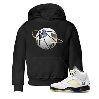 Air Jordan 5 A Ma Maniere x Photon Dust shirt to match jordans Basketball Planet sneaker tees Jordan 5 A Ma Maniere "Dawn" SNRT Sneaker Release Tees Baby Toddler Black 1 T-Shirt