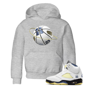 Air Jordan 5 A Ma Maniere x Photon Dust shirt to match jordans Basketball Planet sneaker tees Jordan 5 A Ma Maniere "Dawn" SNRT Sneaker Release Tees Baby Toddler Heather Grey 1 T-Shirt